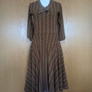 Effie's Heart The Casablanca Dress - Telefono Print - M *FLAW*